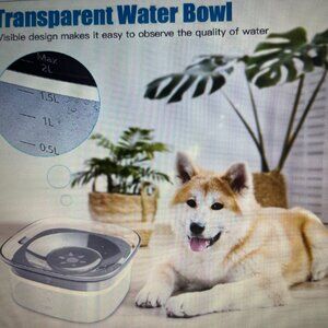2L DOG WATER BOWL NO SPILL